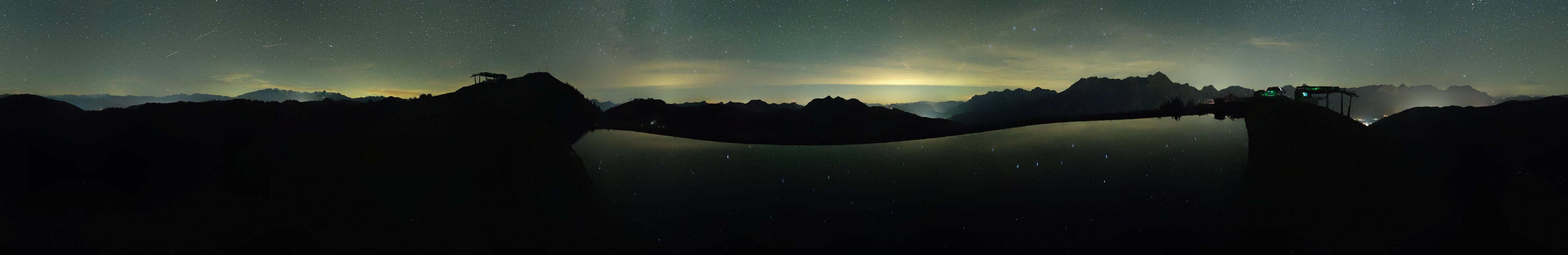 Archiv Foto Webcam Leogang: Ausblick vom Großen Asitz