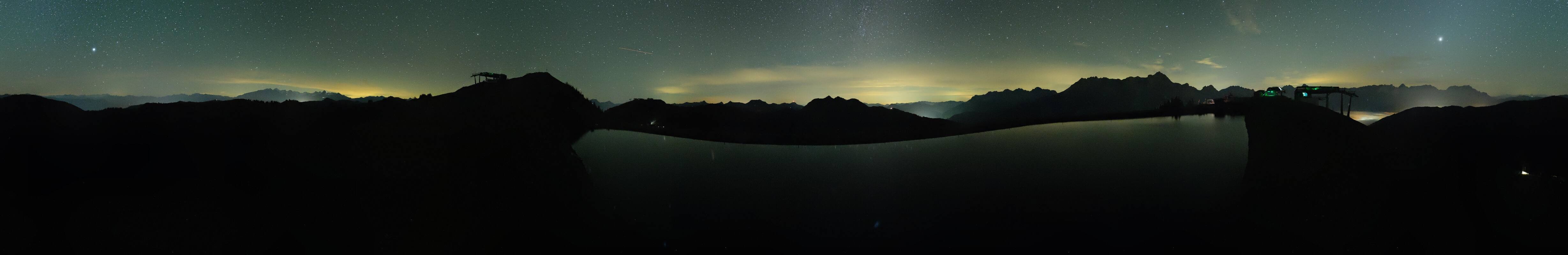 Archiv Foto Webcam Leogang: Ausblick vom Großen Asitz