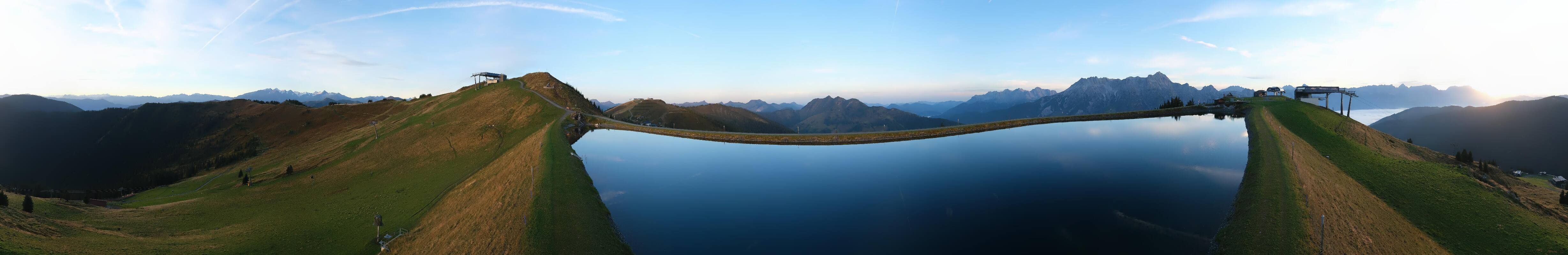 Archiv Foto Webcam Leogang: Ausblick vom Großen Asitz