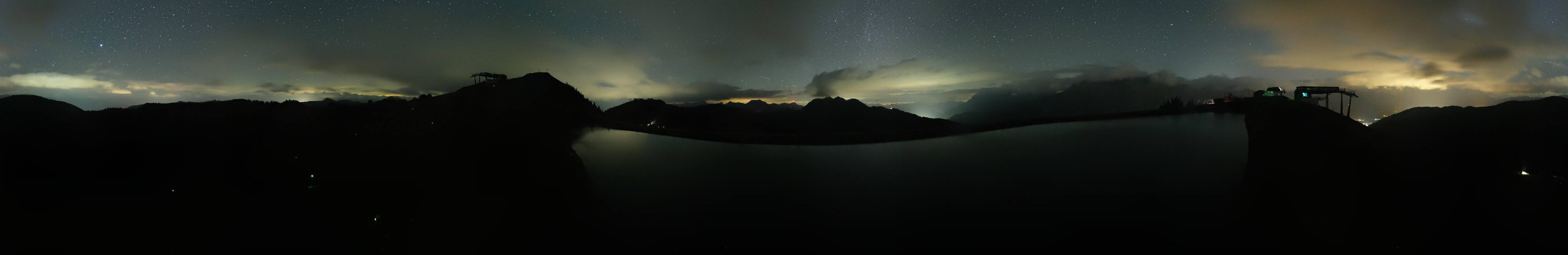 Archiv Foto Webcam Leogang: Ausblick vom Großen Asitz