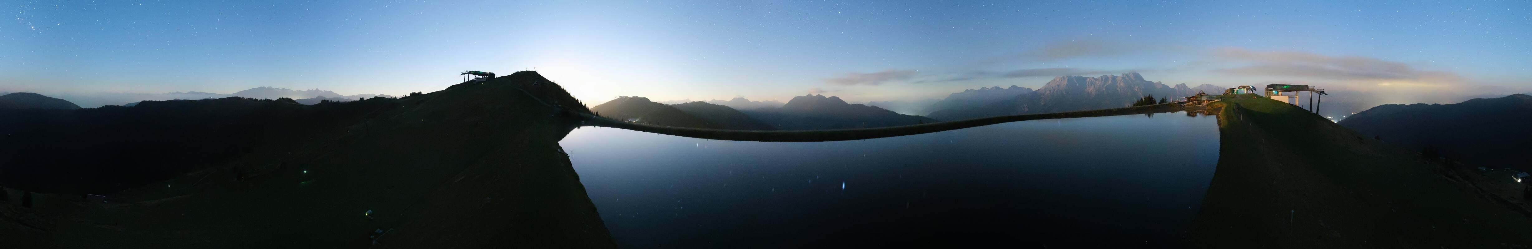 Archiv Foto Webcam Leogang: Ausblick vom Großen Asitz