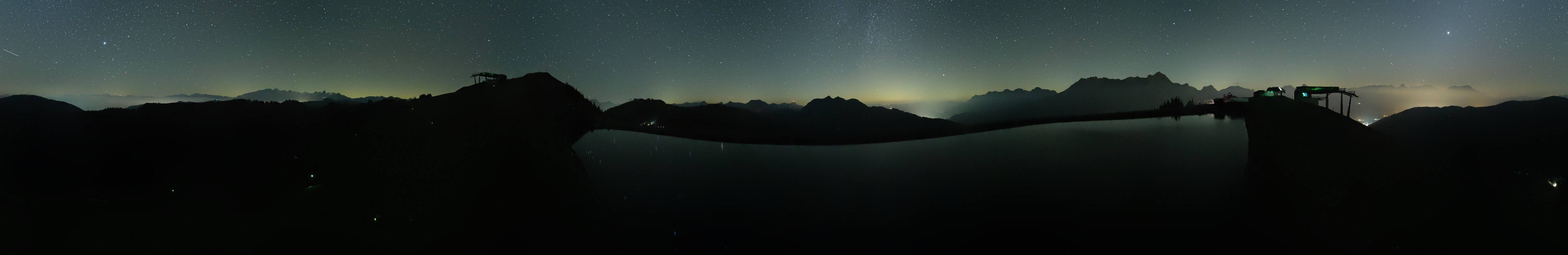 Archiv Foto Webcam Leogang: Ausblick vom Großen Asitz