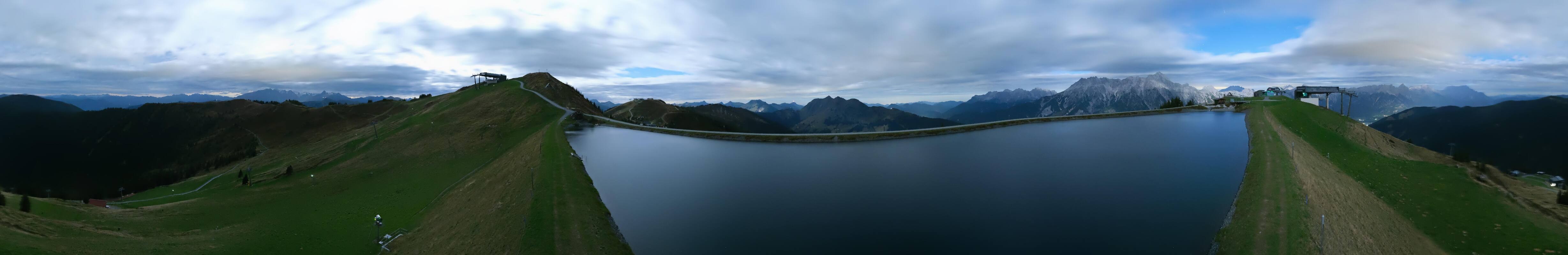 Archived image Webcam Leogang - View from Großer Asitz