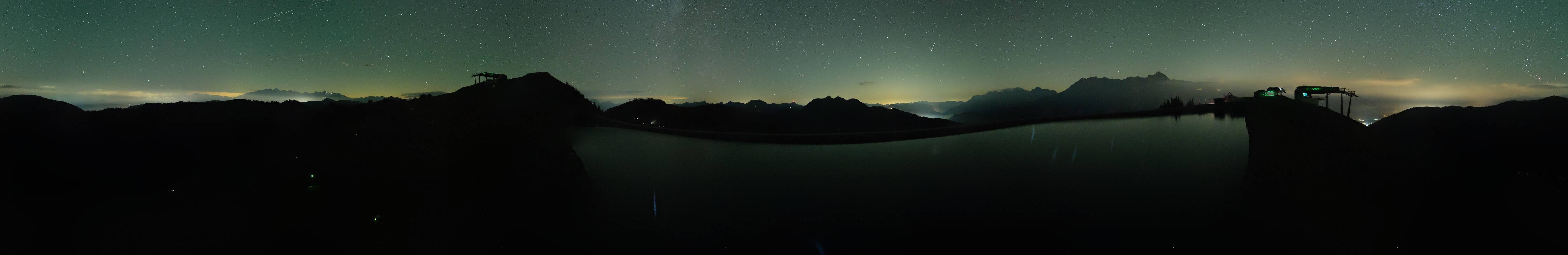 Archiv Foto Webcam Leogang: Ausblick vom Großen Asitz
