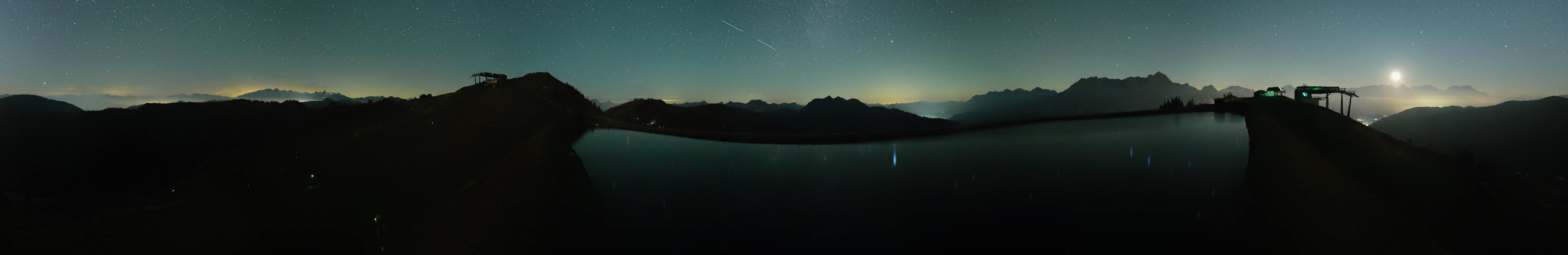 Archiv Foto Webcam Leogang: Ausblick vom Großen Asitz