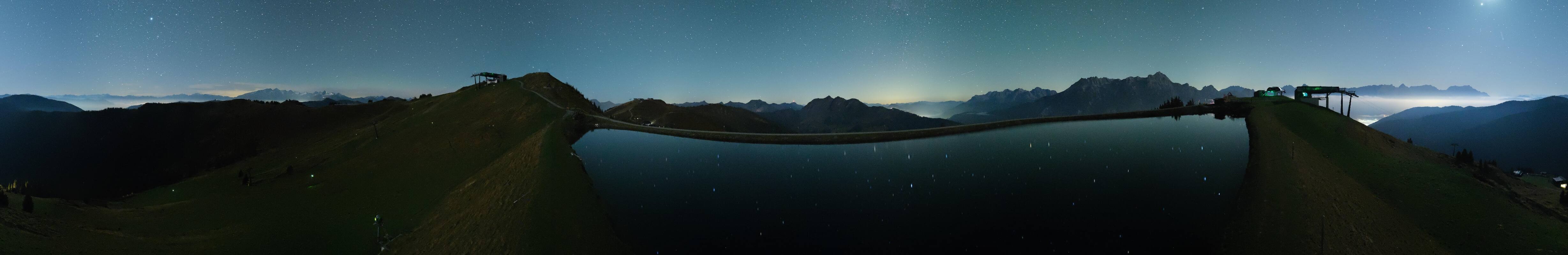 Archiv Foto Webcam Leogang: Ausblick vom Großen Asitz