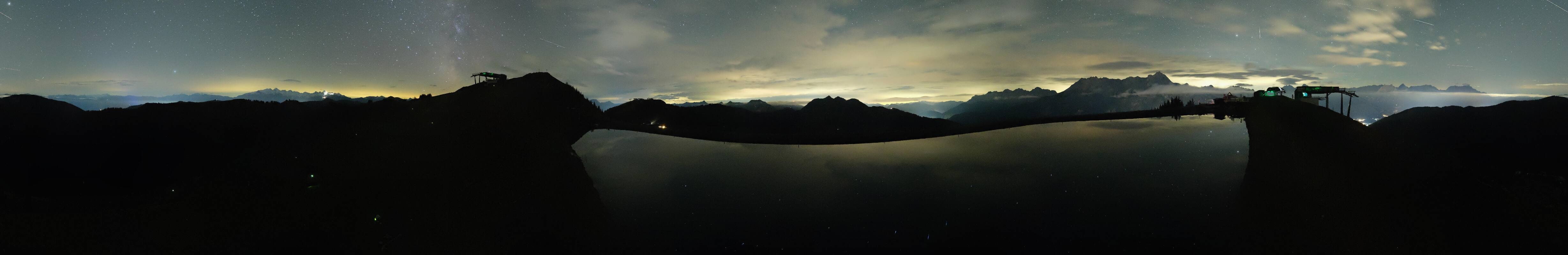 Archiv Foto Webcam Leogang: Ausblick vom Großen Asitz