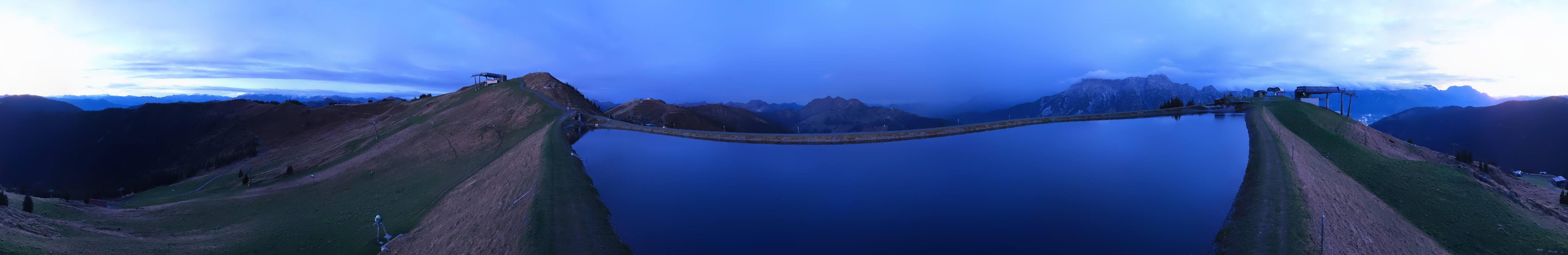 Archived image Webcam Leogang - View from Großer Asitz