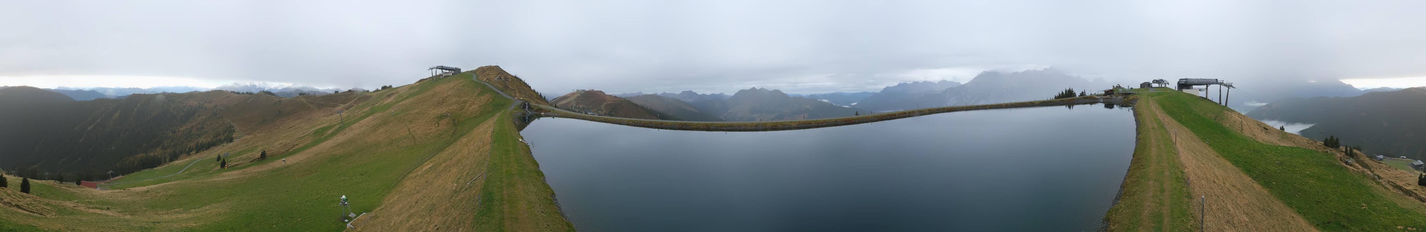 Archived image Webcam Leogang - View from Großer Asitz