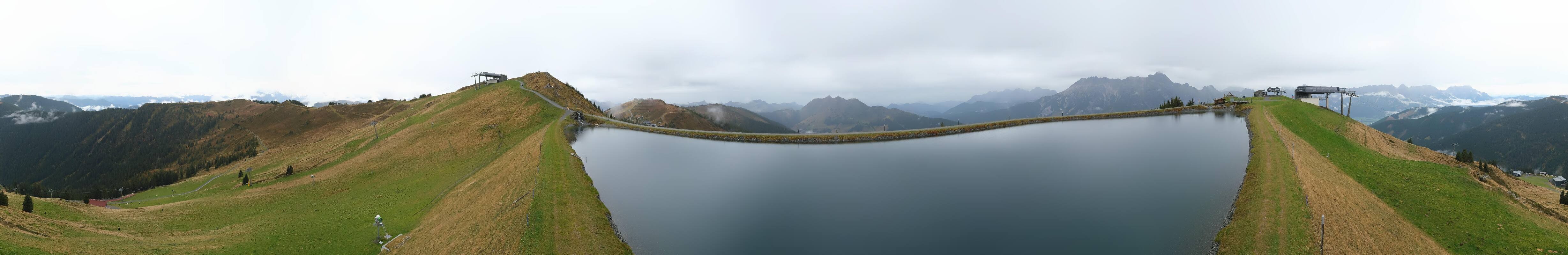 Archived image Webcam Leogang - View from Großer Asitz