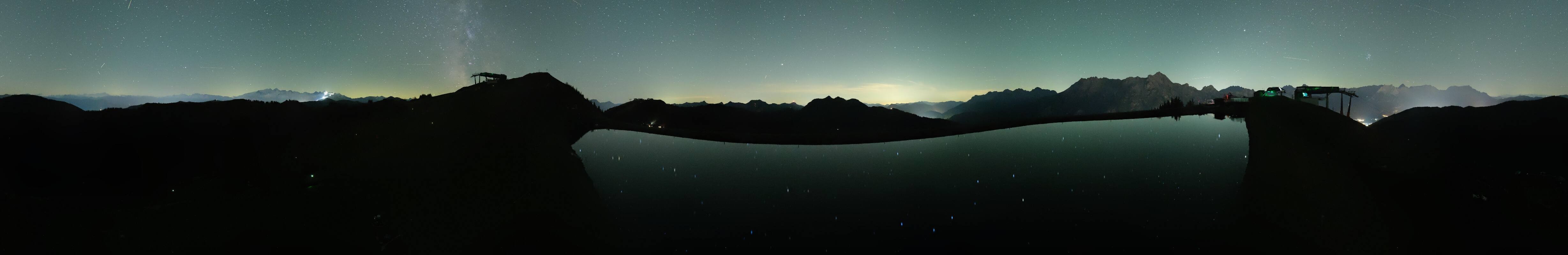 Archiv Foto Webcam Leogang: Ausblick vom Großen Asitz