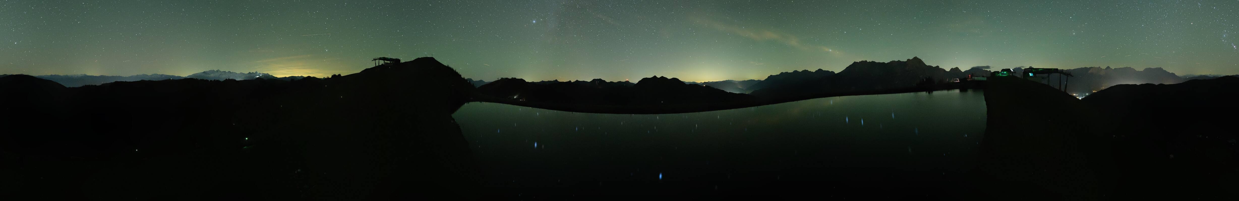 Archiv Foto Webcam Leogang: Ausblick vom Großen Asitz
