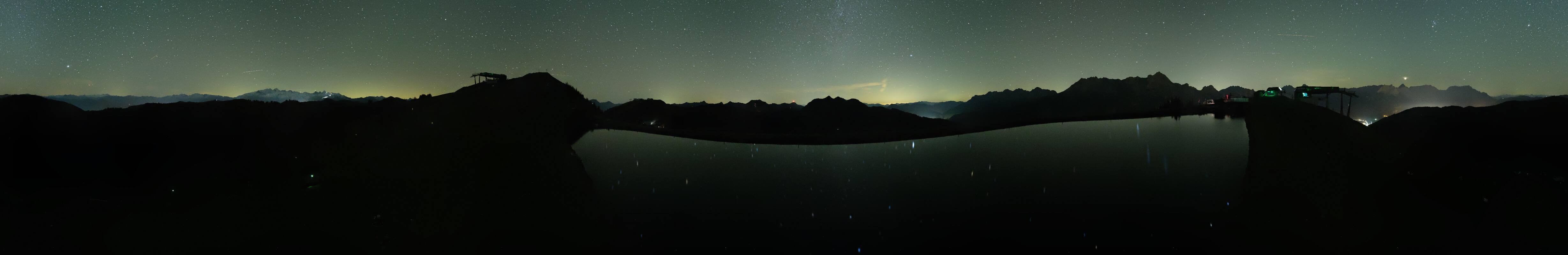 Archiv Foto Webcam Leogang: Ausblick vom Großen Asitz