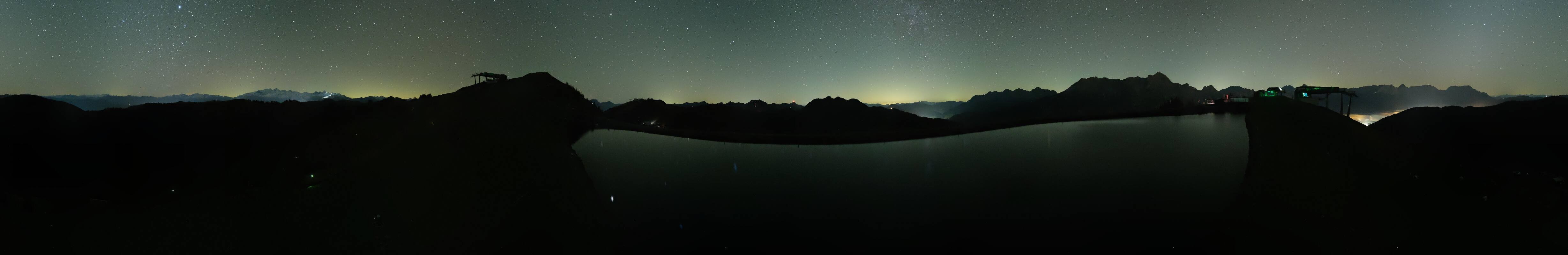 Archiv Foto Webcam Leogang: Ausblick vom Großen Asitz