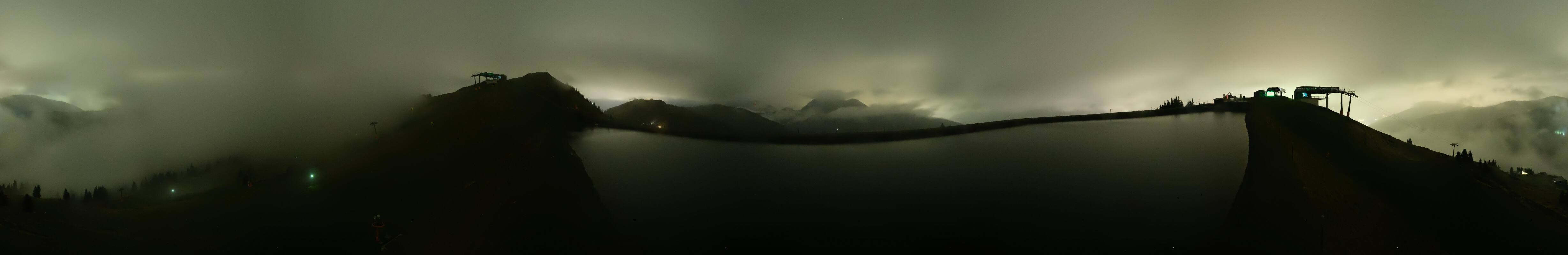 Archiv Foto Webcam Leogang: Ausblick vom Großen Asitz