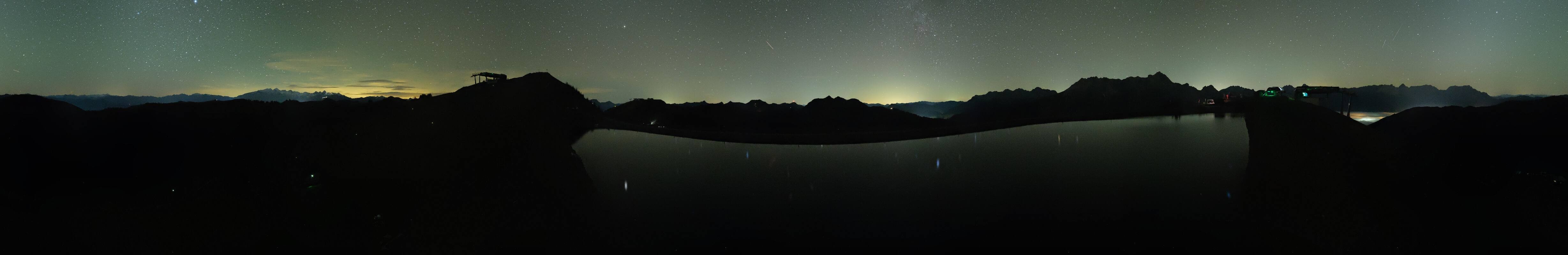 Archiv Foto Webcam Leogang: Ausblick vom Großen Asitz