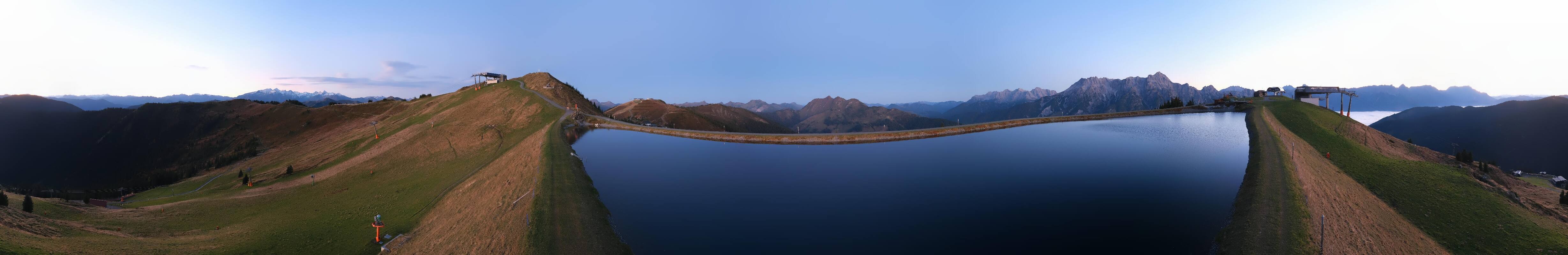 Archiv Foto Webcam Leogang: Ausblick vom Großen Asitz