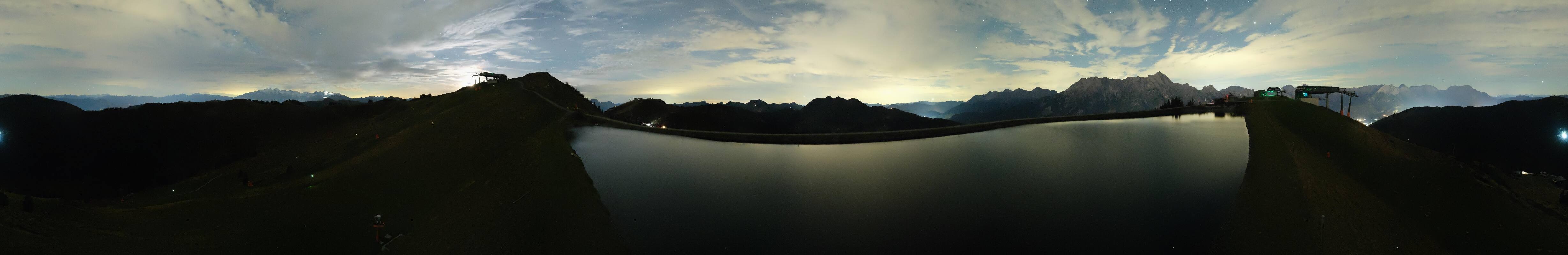 Archiv Foto Webcam Leogang: Ausblick vom Großen Asitz