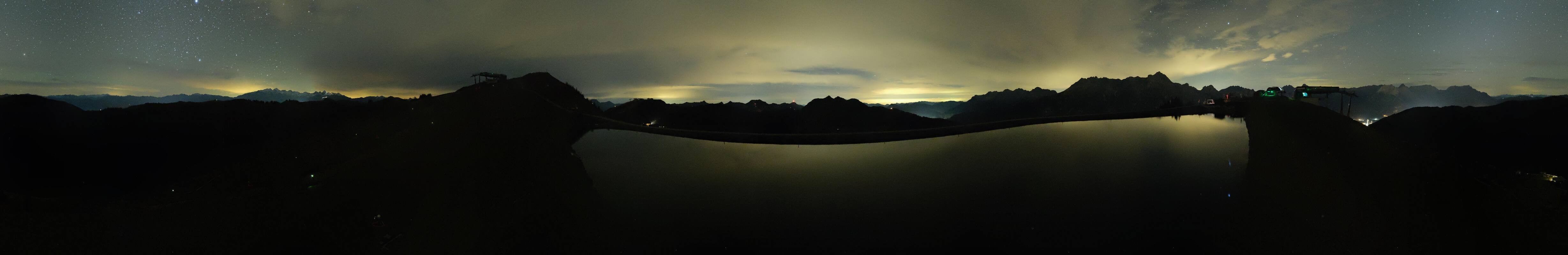 Archiv Foto Webcam Leogang: Ausblick vom Großen Asitz