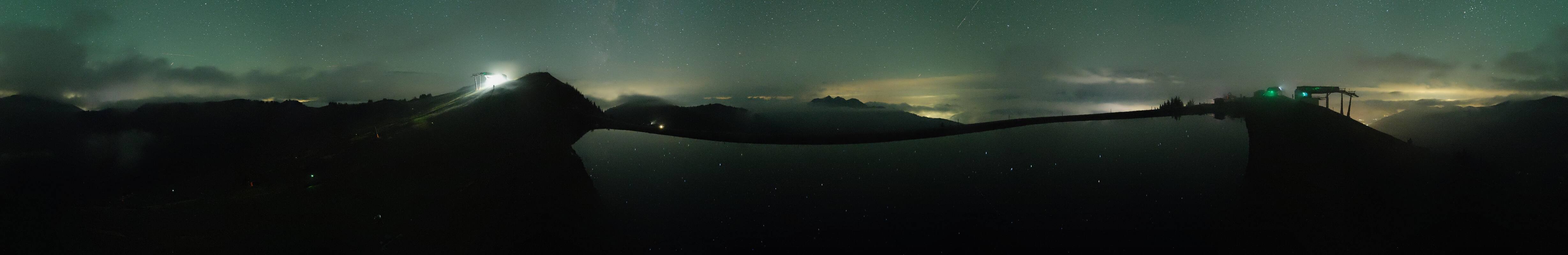 Archiv Foto Webcam Leogang: Ausblick vom Großen Asitz
