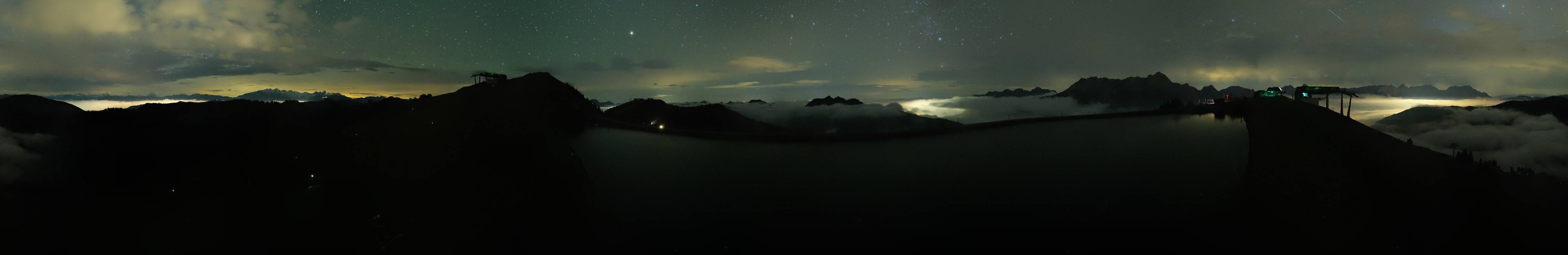 Archiv Foto Webcam Leogang: Ausblick vom Großen Asitz