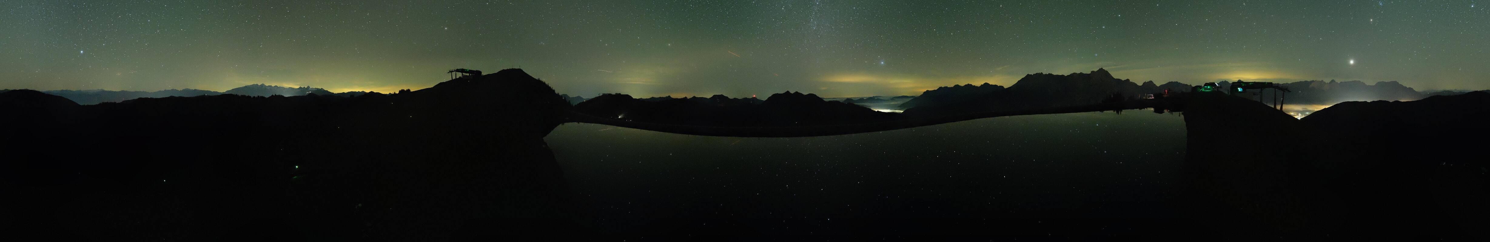 Archiv Foto Webcam Leogang: Ausblick vom Großen Asitz