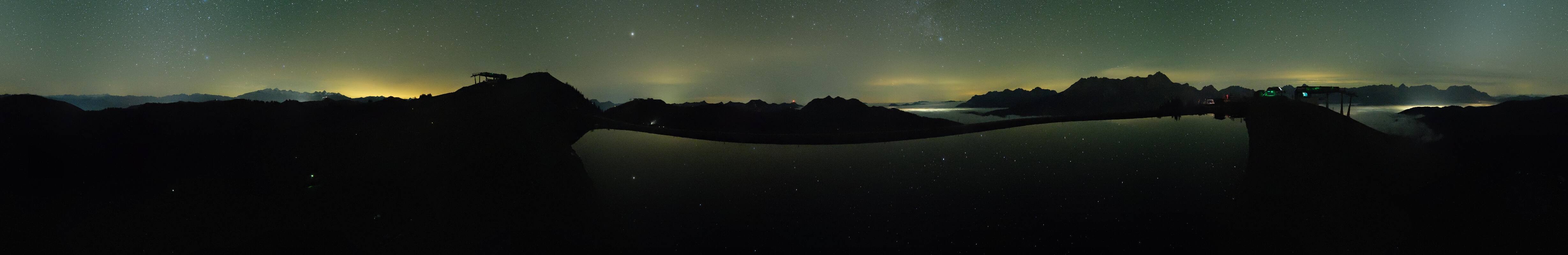 Archiv Foto Webcam Leogang: Ausblick vom Großen Asitz