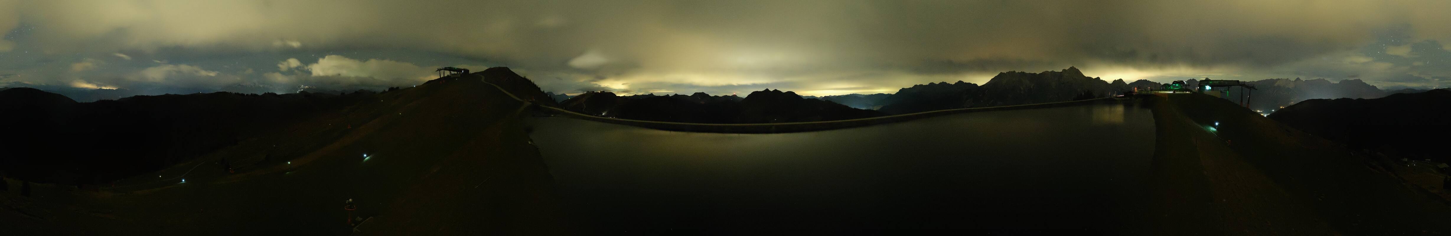 Archiv Foto Webcam Leogang: Ausblick vom Großen Asitz