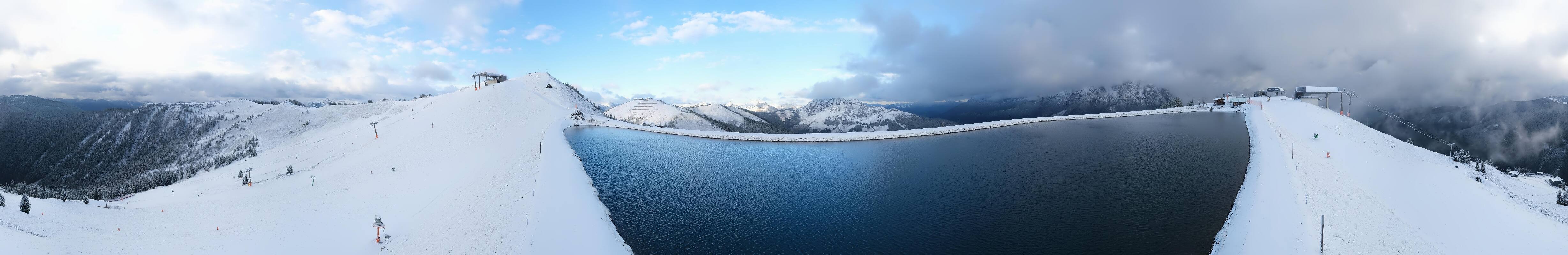 Archived image Webcam Leogang - View from Großer Asitz