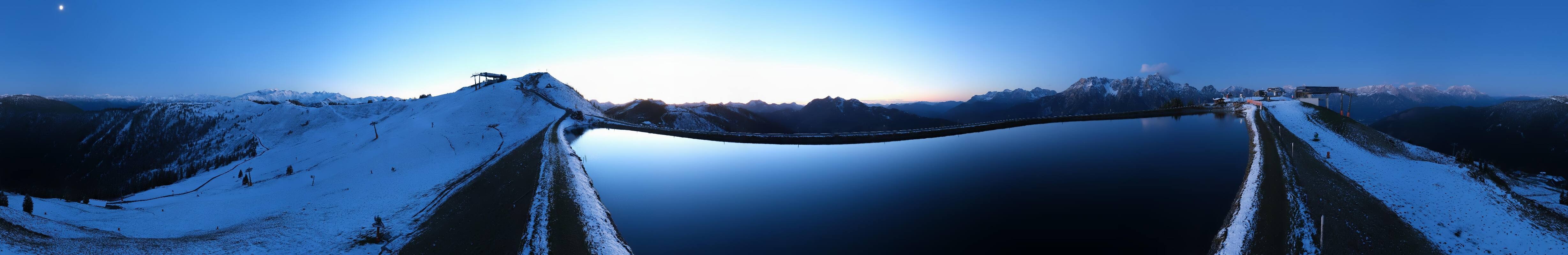 Archiv Foto Webcam Leogang: Ausblick vom Großen Asitz
