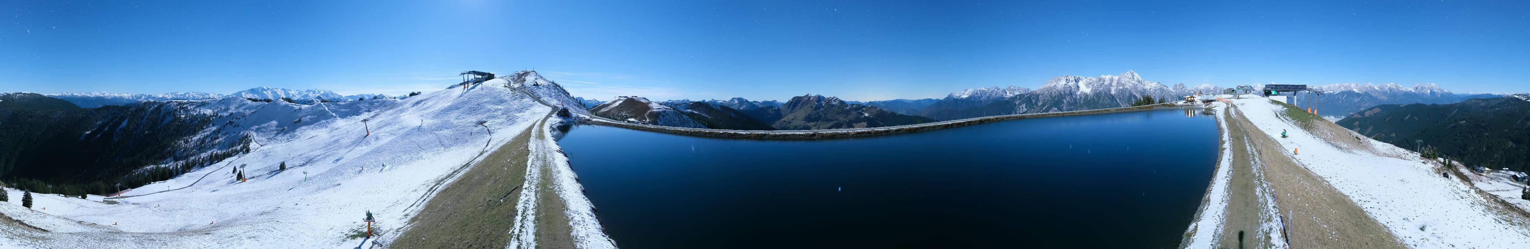Archiv Foto Webcam Leogang: Ausblick vom Großen Asitz
