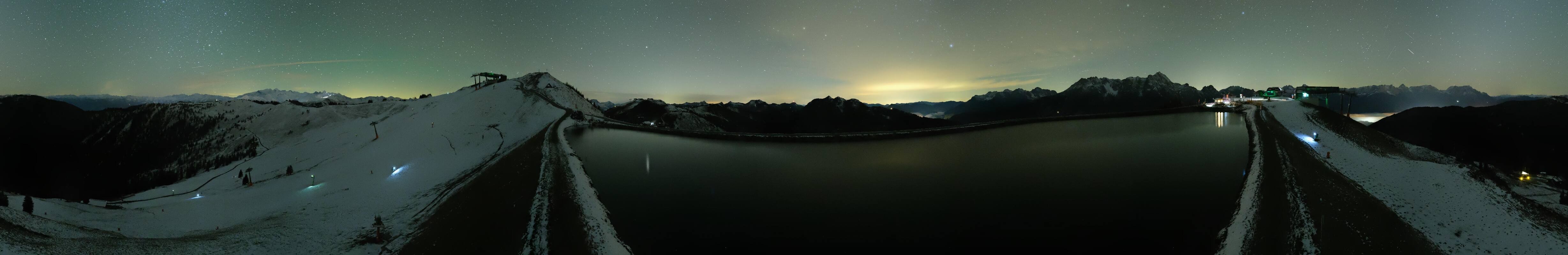 Archiv Foto Webcam Leogang: Ausblick vom Großen Asitz