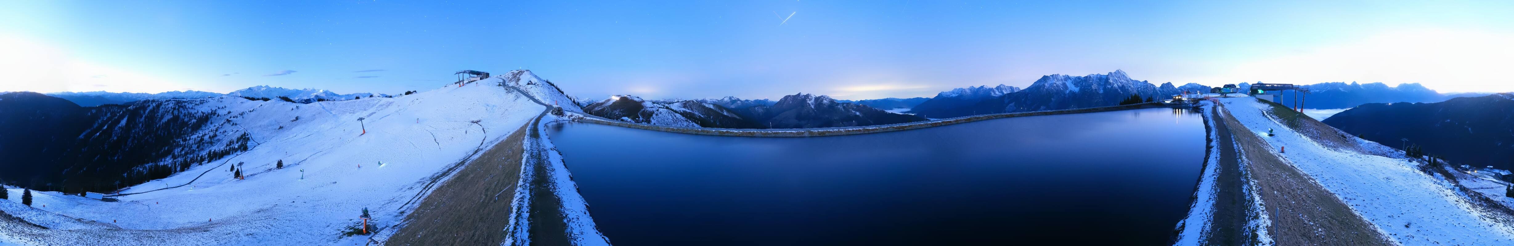 Archiv Foto Webcam Leogang: Ausblick vom Großen Asitz