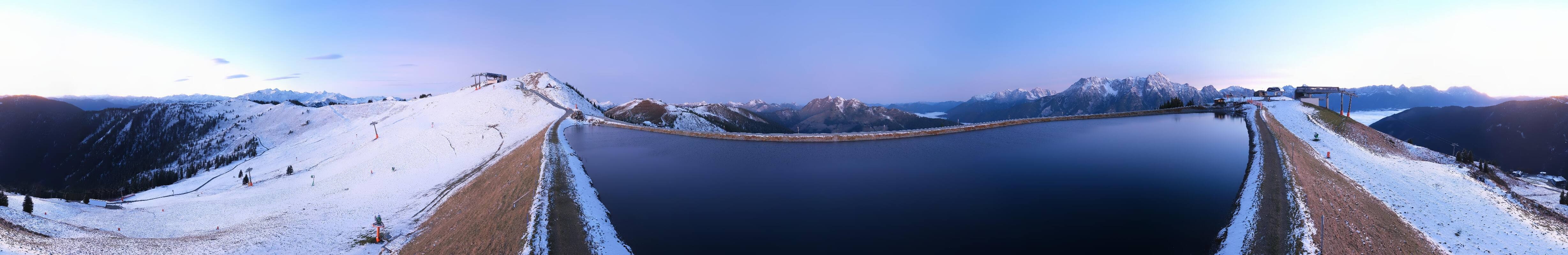 Archiv Foto Webcam Leogang: Ausblick vom Großen Asitz