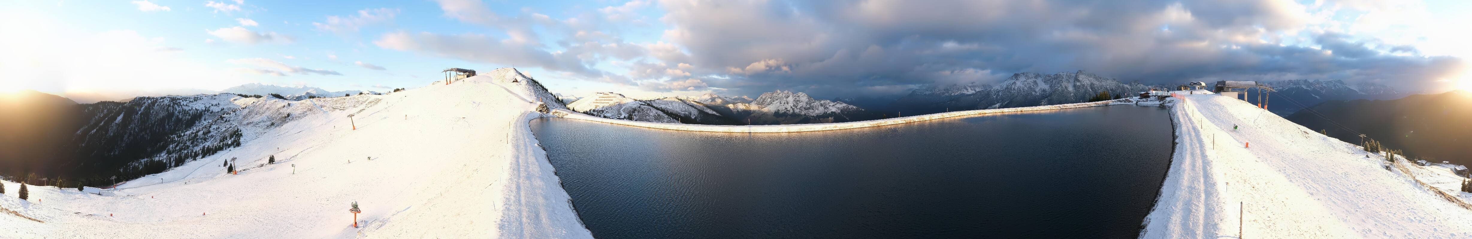 Archiv Foto Webcam Leogang: Ausblick vom Großen Asitz