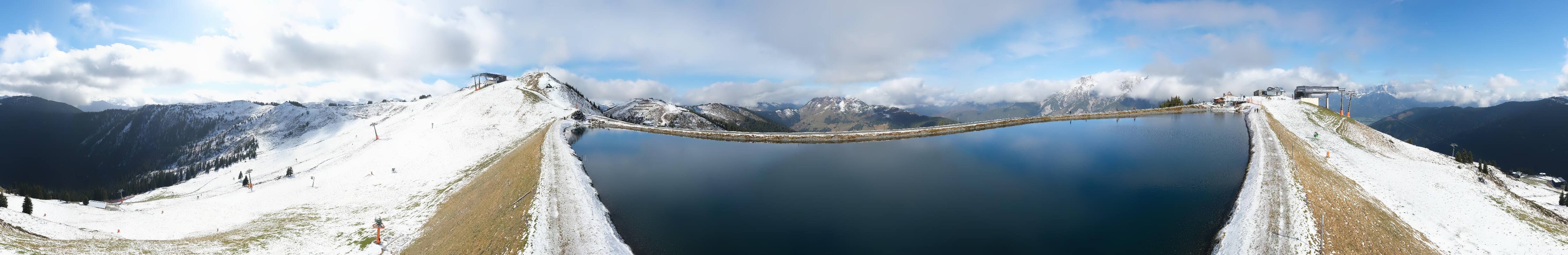 Archiv Foto Webcam Leogang: Ausblick vom Großen Asitz