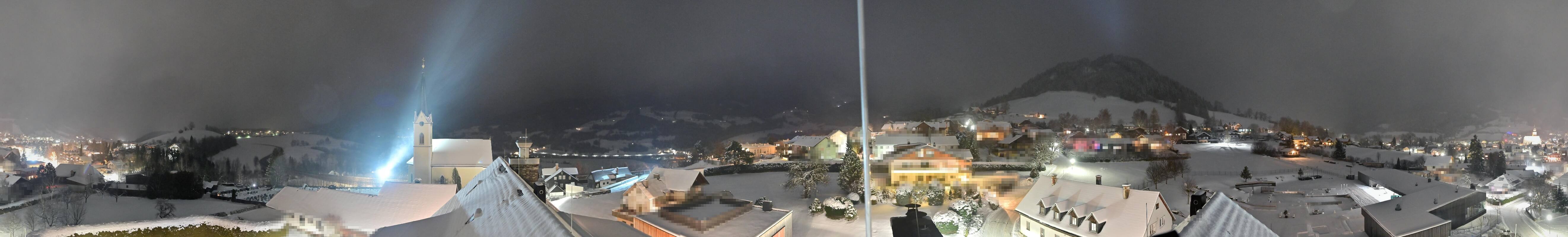 Archiv Foto Webcam Gröbming: Kirche und Panoramabad