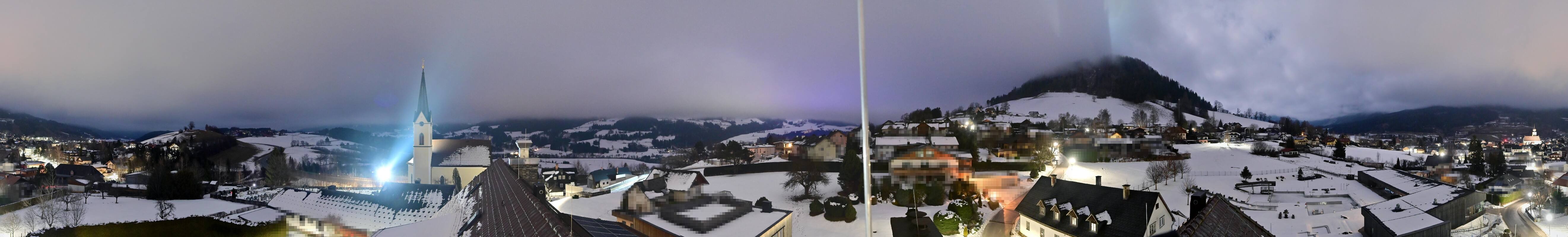 Archiv Foto Webcam Gröbming: Kirche und Panoramabad