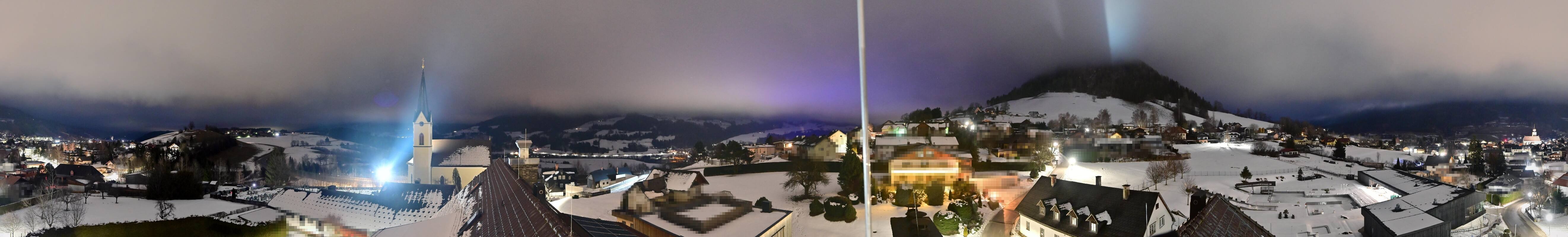 Archiv Foto Webcam Gröbming: Kirche und Panoramabad