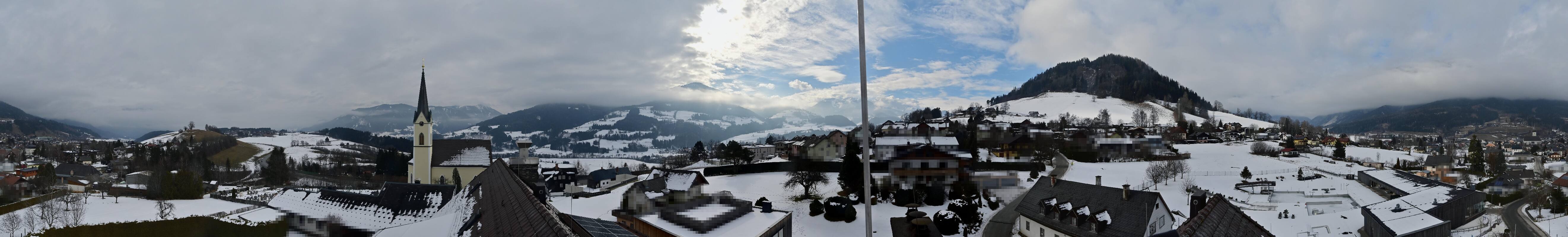 Archived image Webcam Gröbming - Panorama Pool