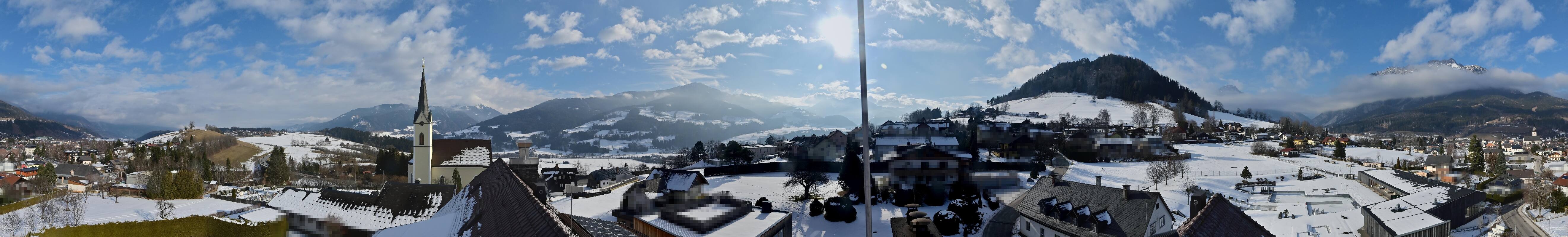 Archived image Webcam Gröbming - Panorama Pool