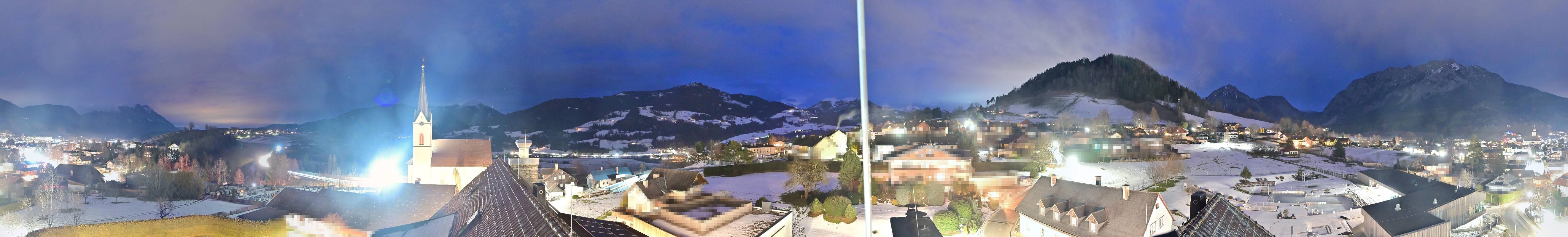 Archiv Foto Webcam Gröbming: Kirche und Panoramabad