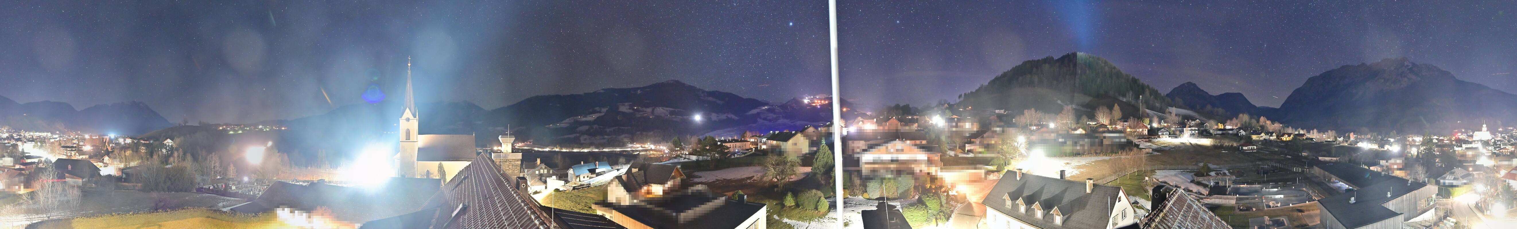 Archiv Foto Webcam Gröbming: Kirche und Panoramabad