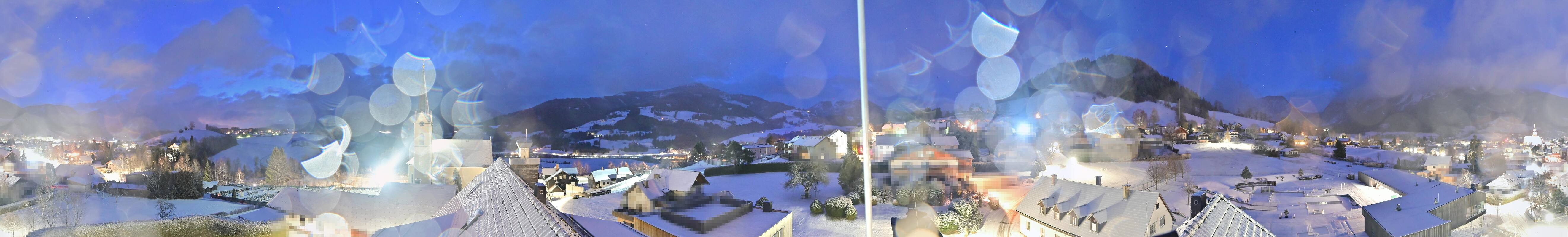 Archiv Foto Webcam Gröbming: Kirche und Panoramabad