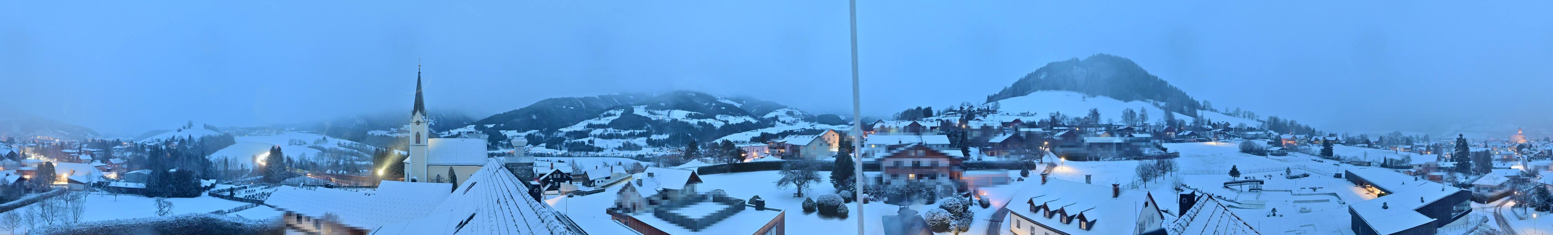 Archiv Foto Webcam Gröbming: Kirche und Panoramabad