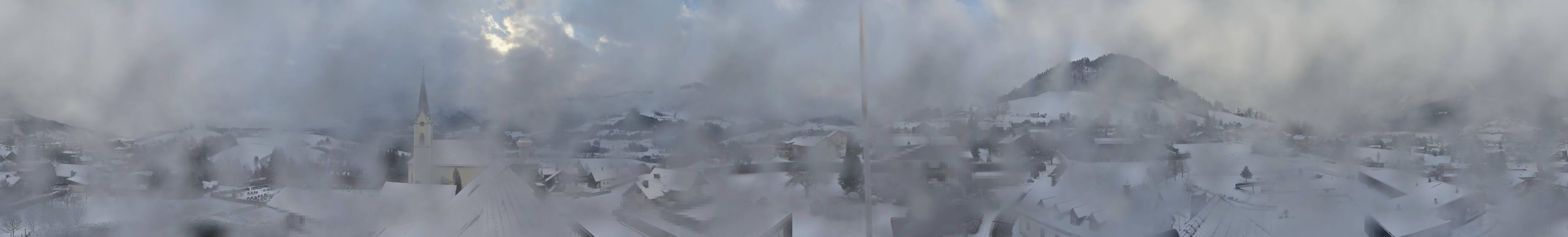 Archiv Foto Webcam Gröbming: Kirche und Panoramabad