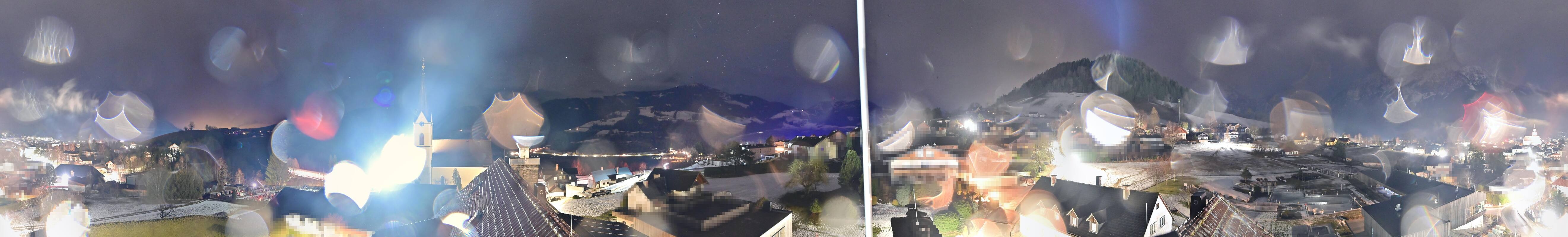 Archiv Foto Webcam Gröbming: Kirche und Panoramabad