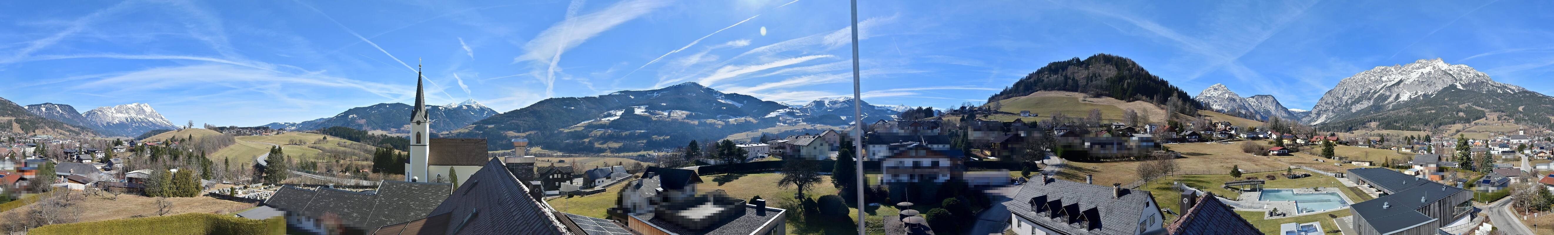 Archived image Webcam Gröbming - Panorama Pool