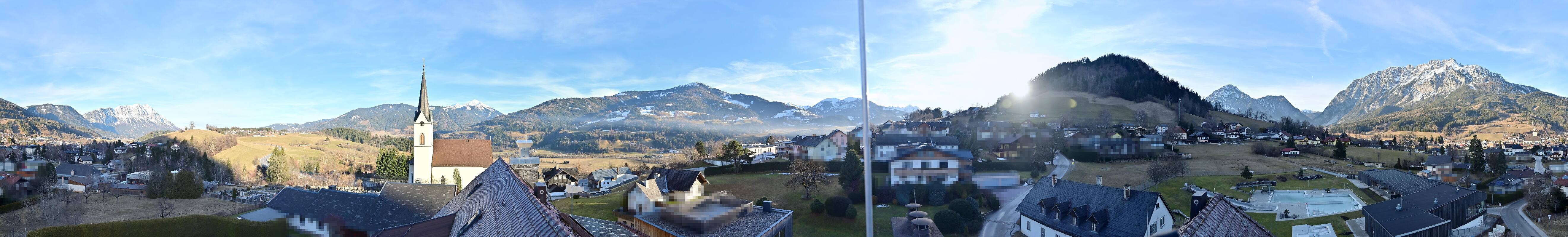 Archived image Webcam Gröbming - Panorama Pool
