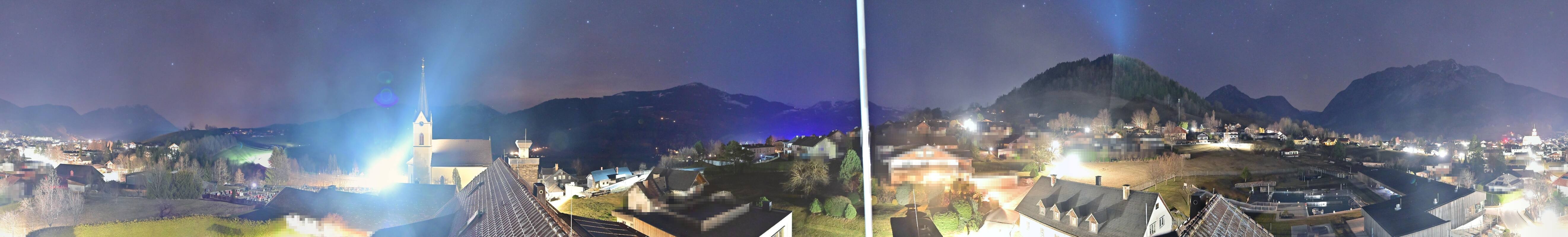 Archiv Foto Webcam Gröbming: Kirche und Panoramabad